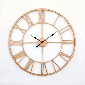 Roman Number Decorative Wall Clock By OdiDecor