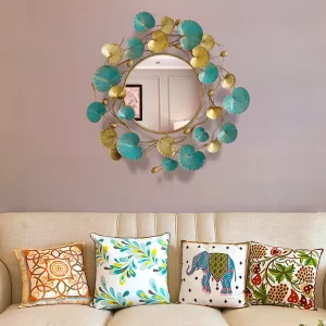 Mirror Wall-Mounted Leaves Shape Wall Mirrors By OdiDecor