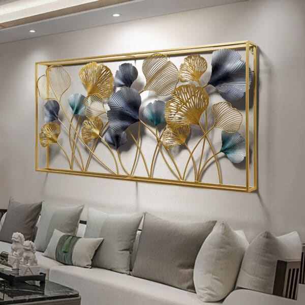 Frame Metal Wall Art Hanging For Home Decoration